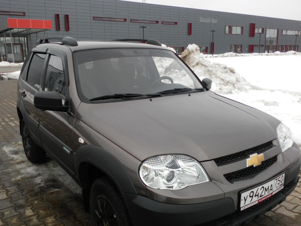 Рейлинги — Chevrolet Niva (1G), 1,7 л, 2014 года | стайлинг | DRIVE2
