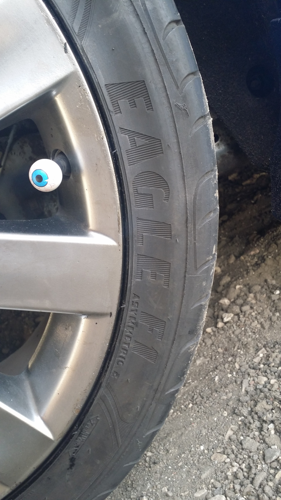 Goodyear Eagle F1 Asymmetric 2 — Mazda 6 (1G) GG, 2 л, 2007 года | шины ...