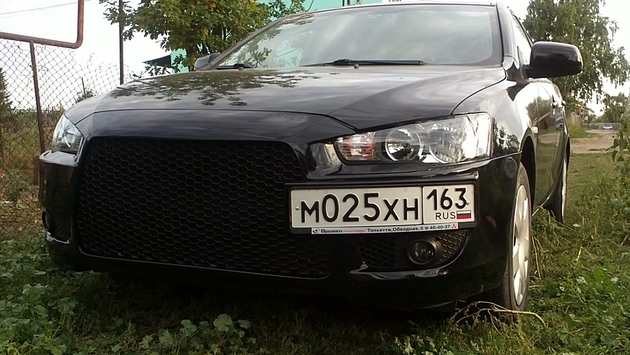 Mitsubishi Lancer X 1.5 бензиновый 2008 | 黒人の友人 ☻ на DRIVE2