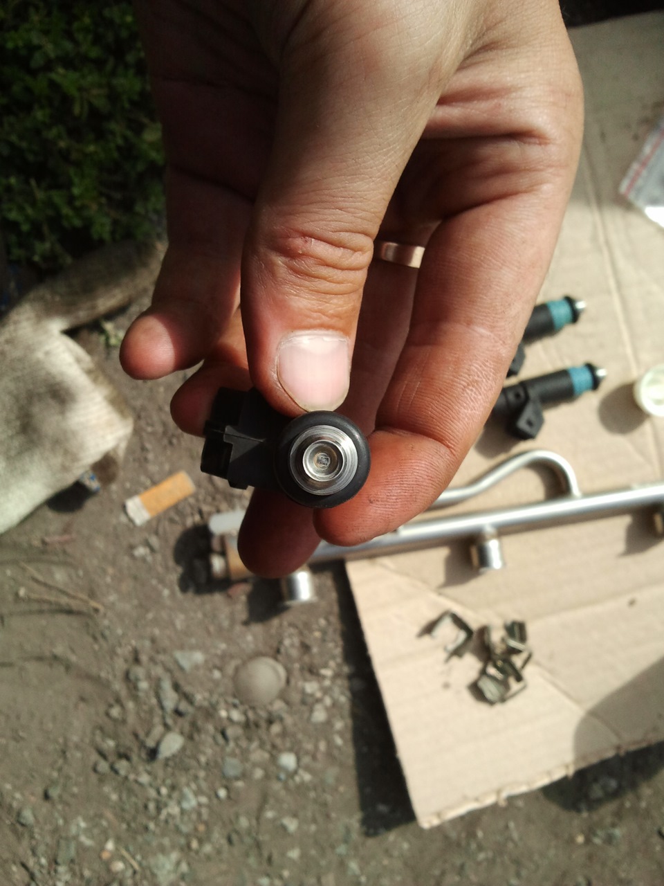 чистка форсунок — Lada Приора хэтчбек, 1,6 л, 2009 года | плановое ТО ...