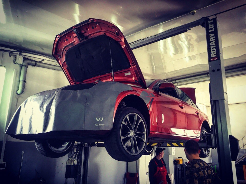 Проверка всей машины на AUDI — Audi A4 (B8), 3,2 л, 2009 года | визит ...