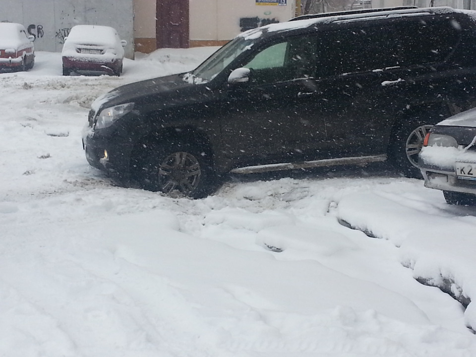 В снег и оттепель. — Mitsubishi Pajero Mini (2G), 0,7 л, 1999 года ...