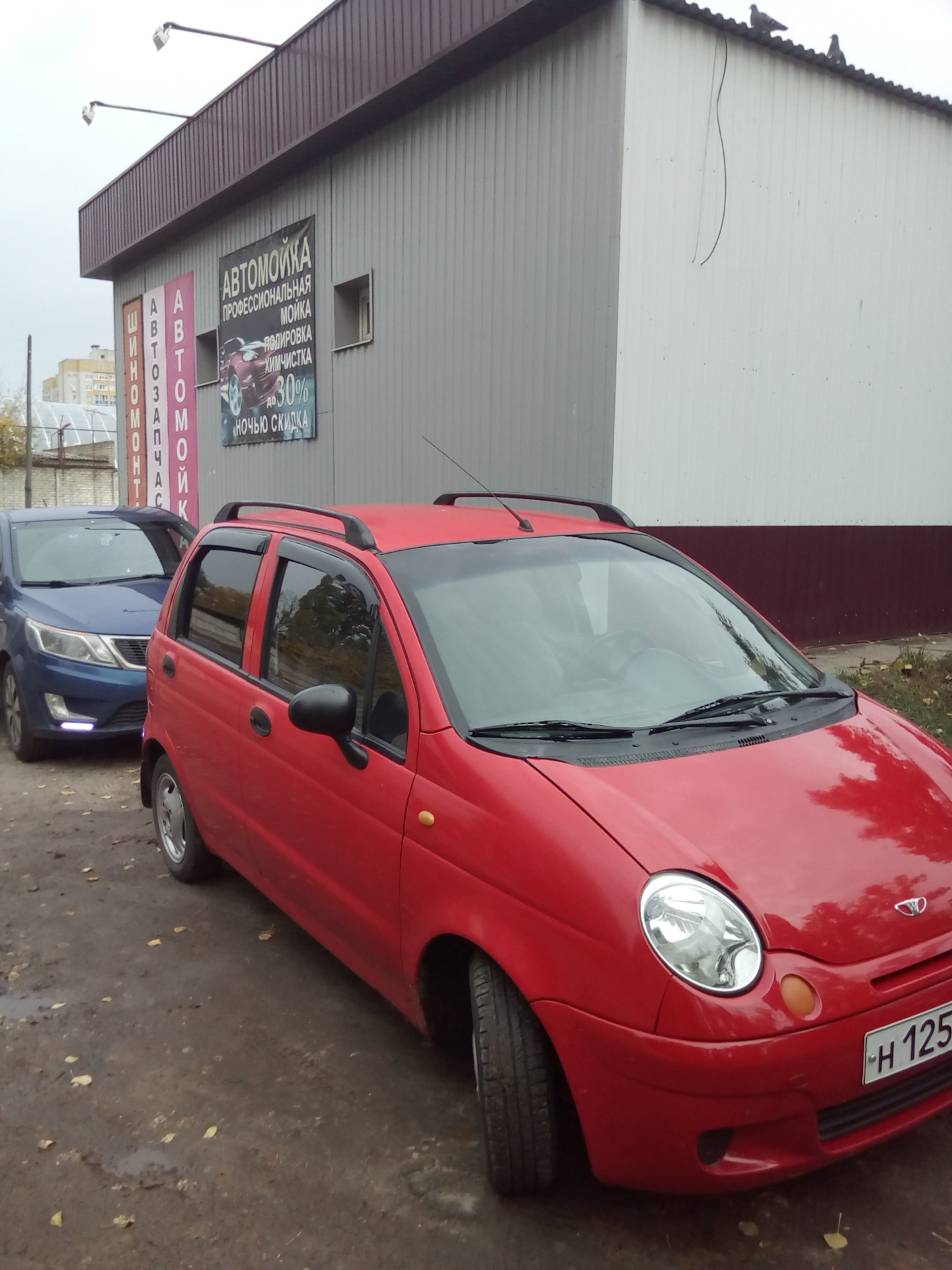 Daewoo Matiz 2007 красная