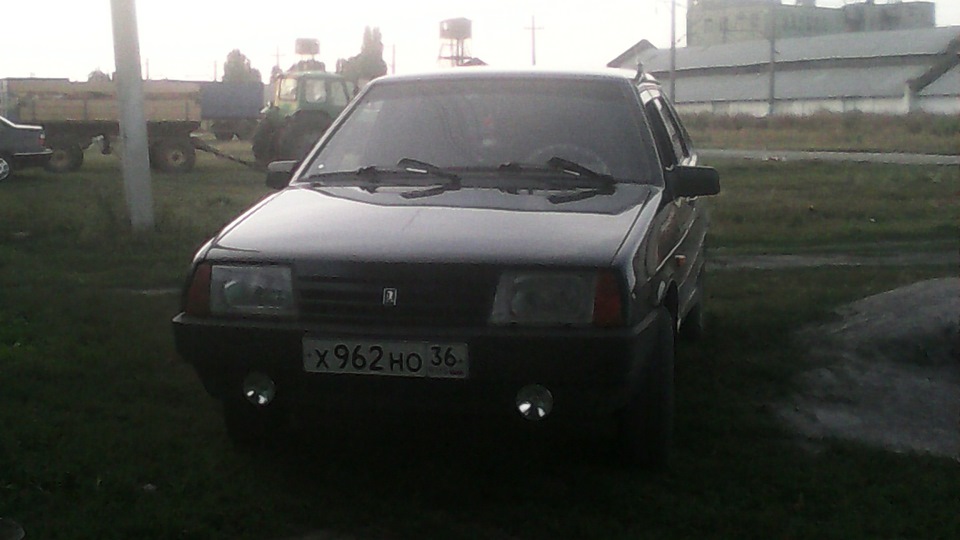 красные фары — Lada 21099, 1,5 л, 2003 года | тюнинг | DRIVE2
