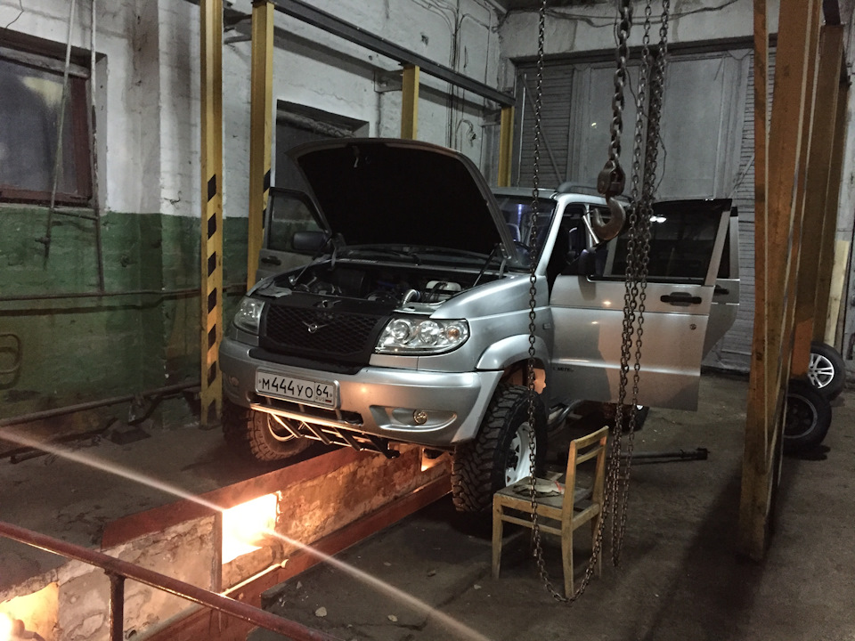 Устанавливаем кит 2.8 в раздатку! — УАЗ Patriot, 2,3 л, 2008 года ...