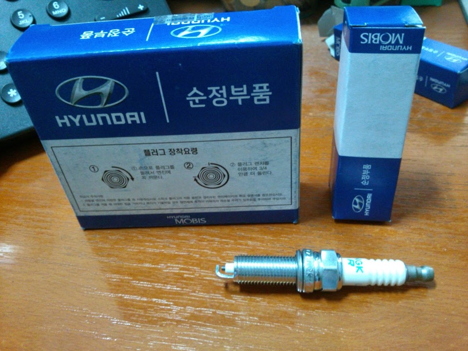 Свечи зажигания на 30 000 км. (фото) — KIA Rio (3G), 1,4 л, 2012 года ...