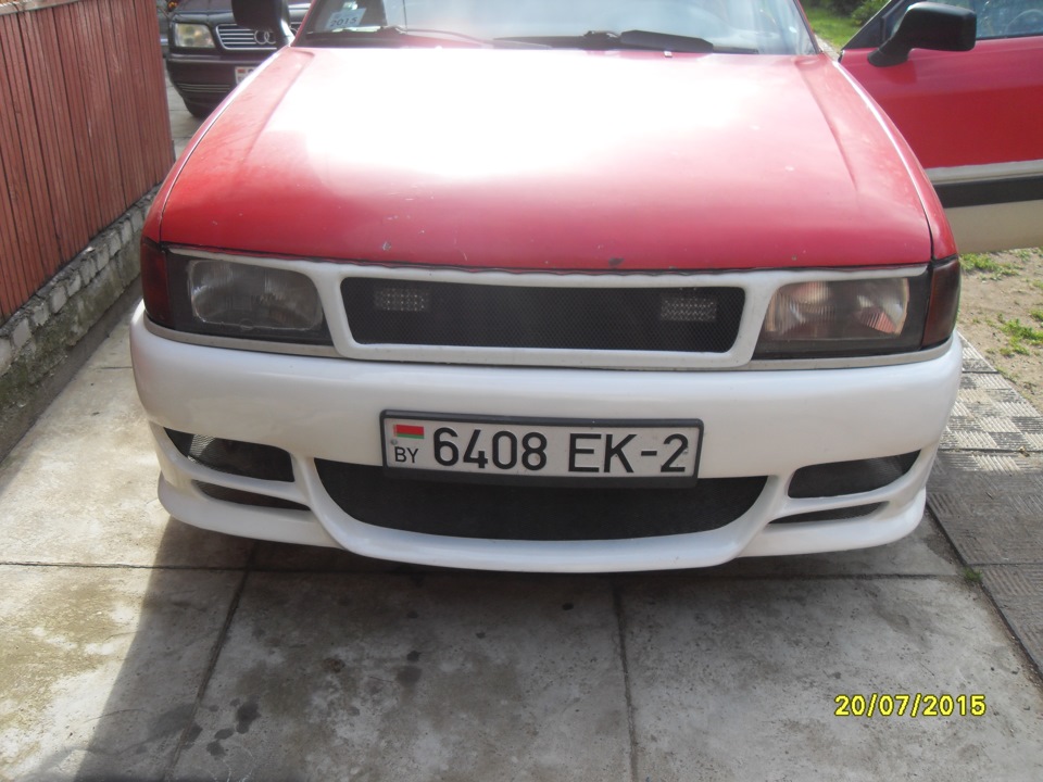 Лента в фары и стробоскопы — Audi 80 (B3), 1,8 л, 1991 года ...