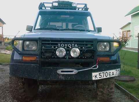 1st stage of tuning or - donkey in armor - Toyota Land Cruiser 28 L 1993
