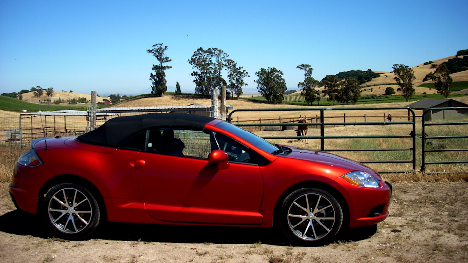 Mitsubishi Eclipse (4G) 2.4 бензиновый 2010 | Spyder_Прокатная машина ...