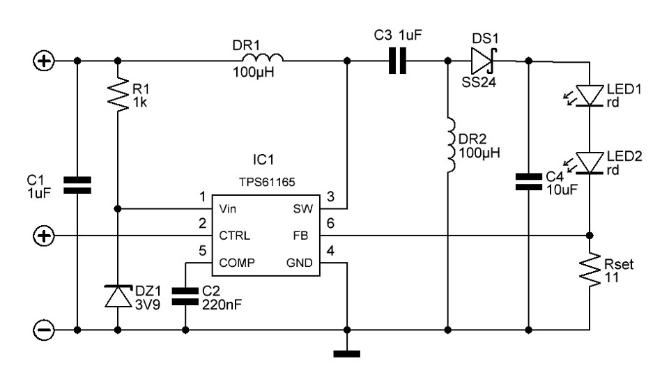 Tps65150 схема включения