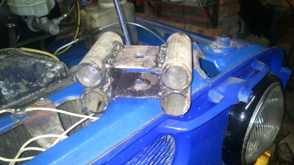 Проставки под крепление рессор — УАЗ 469, 2,4 л, 1977 года | своими ...