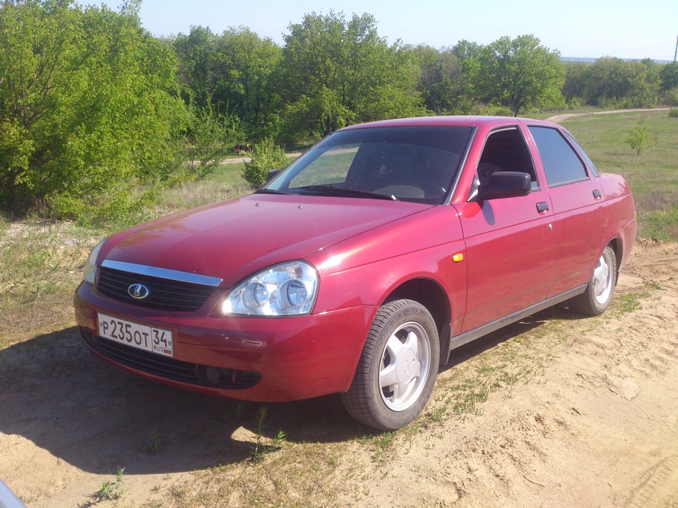 вот такой была когда взял)) — Lada Приора седан, 1,6 л, 2007 года ...