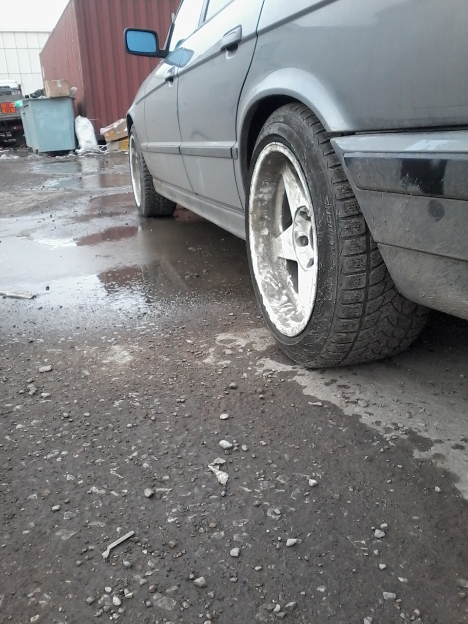 AZEV R17 разноразмерные 8.5j и 10j шины перед 205 50 зад245 45 — BMW 5 ...