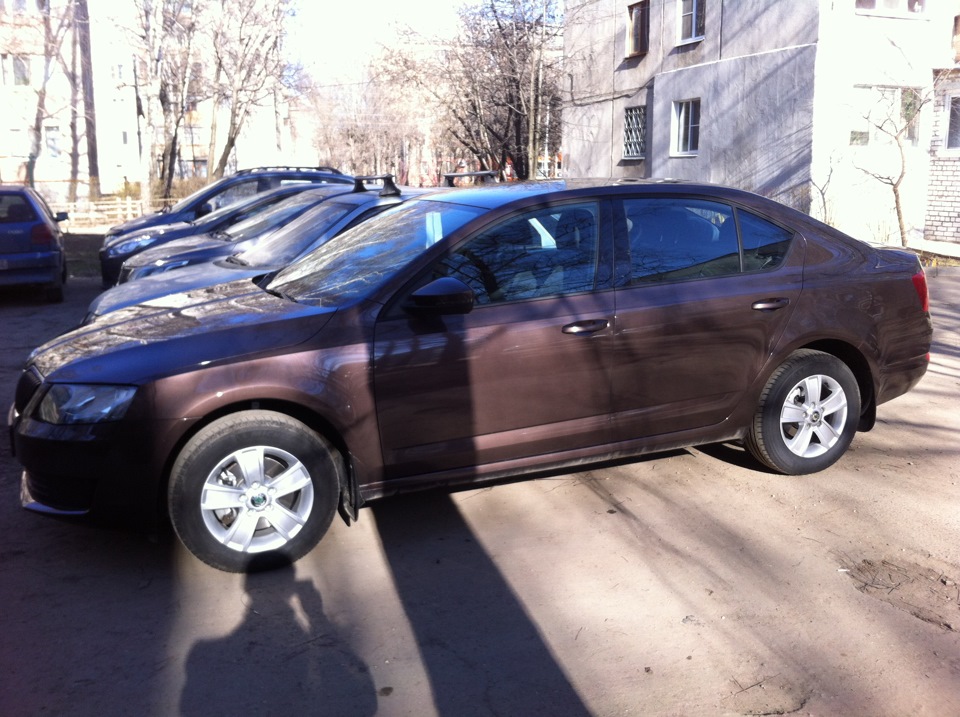 Литые диски, часть 2 — Skoda Octavia A7 Mk3, 1,2 л, 2013 года ...