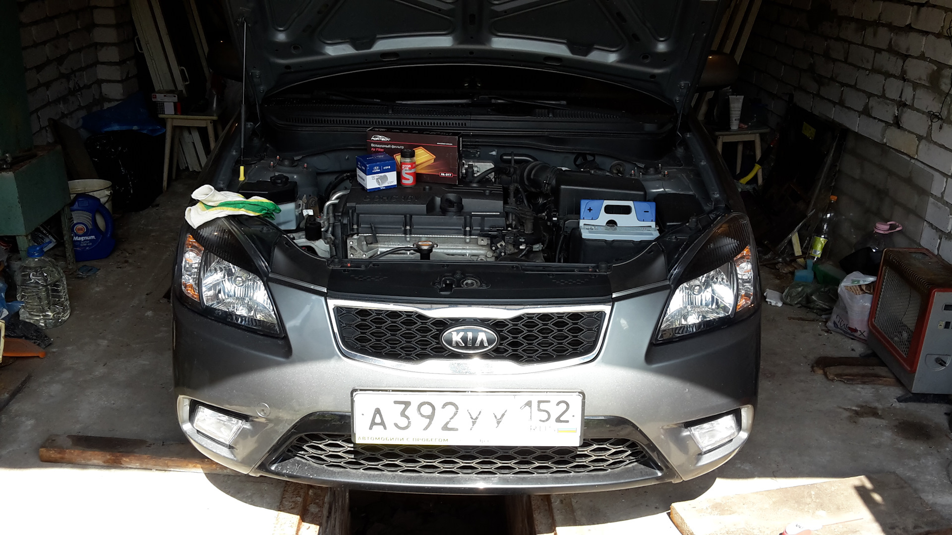 Итоги промывки двигателя Suprotecом+замена масла и фильтров — KIA Rio ...