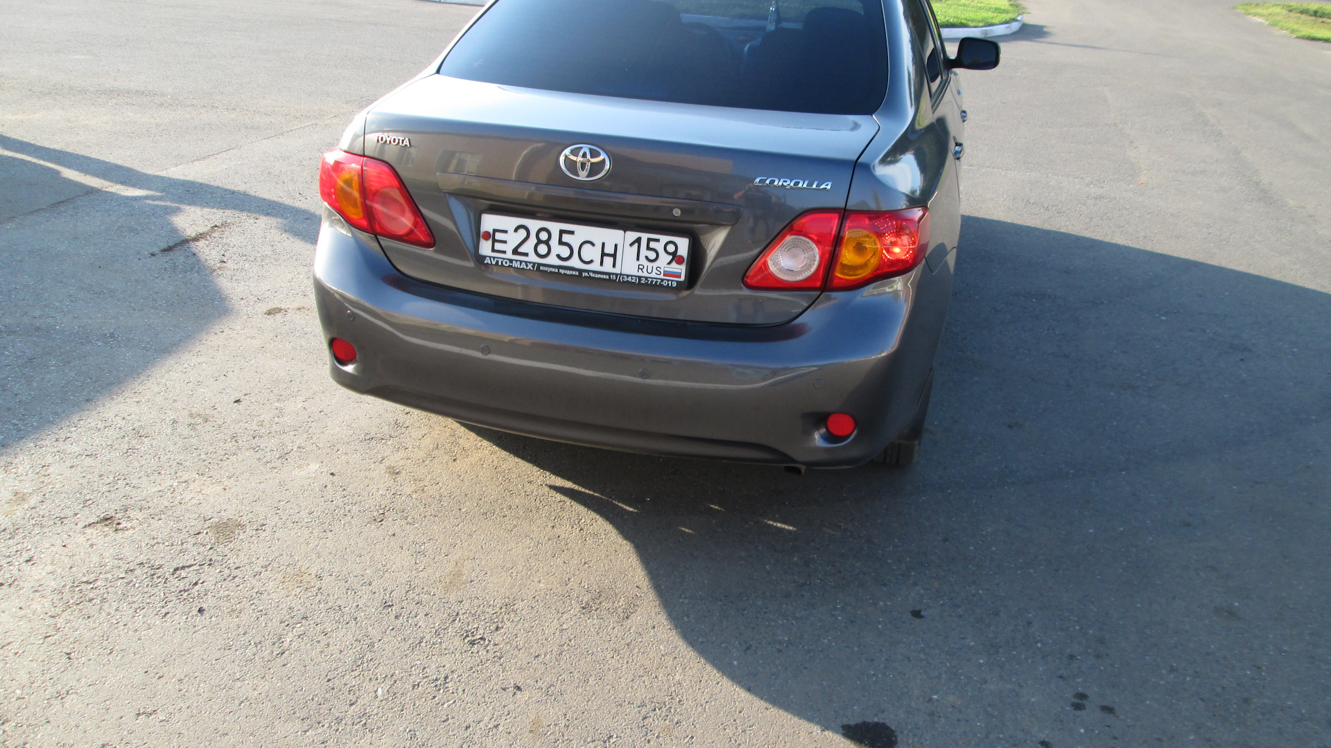 Toyota Corolla (140/150) 1.6 бензиновый 2008 | Мокрый Асфальт на DRIVE2