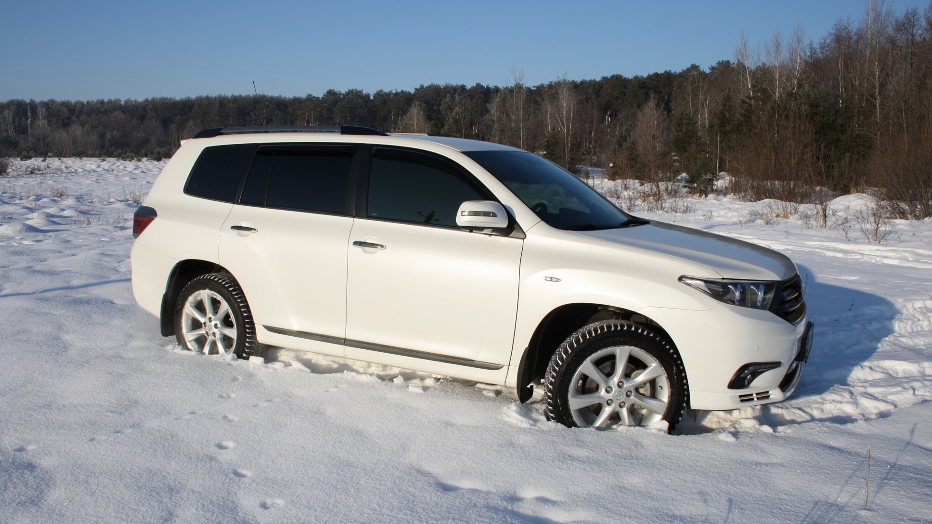 Toyota Highlander 2012 Р±РµР»С‹Р№