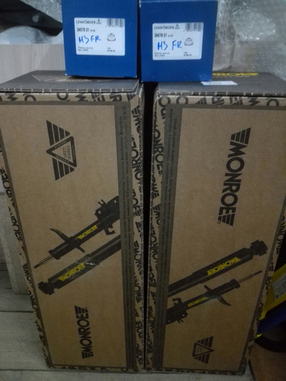 3407801 Ремкомплект, опора стойки амортизатора LEMFORDER | Запчасти на ...