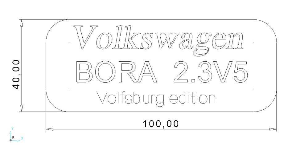 Шильдик — Volkswagen Jetta IV, 1,8 л, 2001 года | аксессуары | DRIVE2