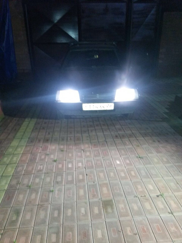 Новые лампочки ( вместо ксенона) — Lada Baltic, 1,5 л, 2005 года ...