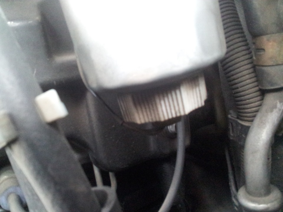 Вода в топливном фильтре — Mitsubishi Pajero (3G), 3,2 л, 2003 года ...