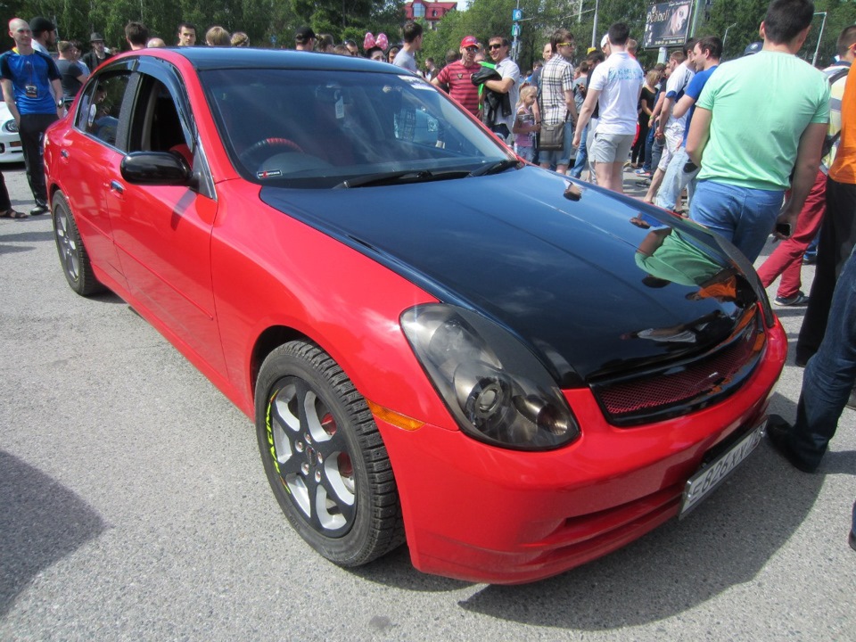 Тюнинг пати 2014 томск фото моего авто — Nissan Skyline (V35), 3 л ...