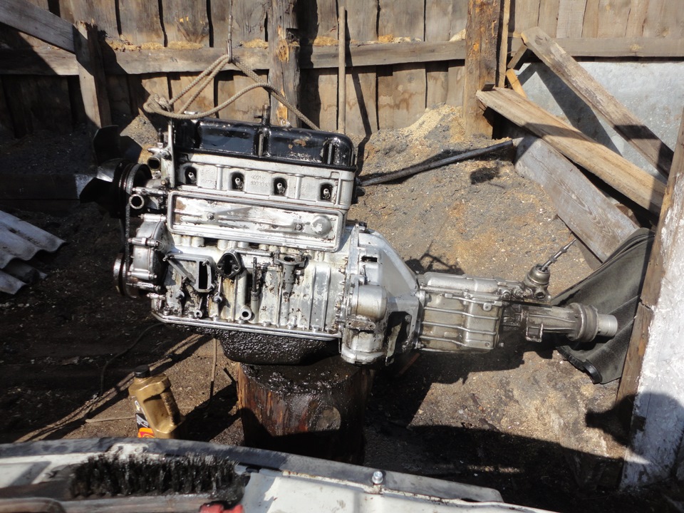 Разбор 402 двс найдена проблема стука — ГАЗ 31029, 2,5 л, 1995 года ...