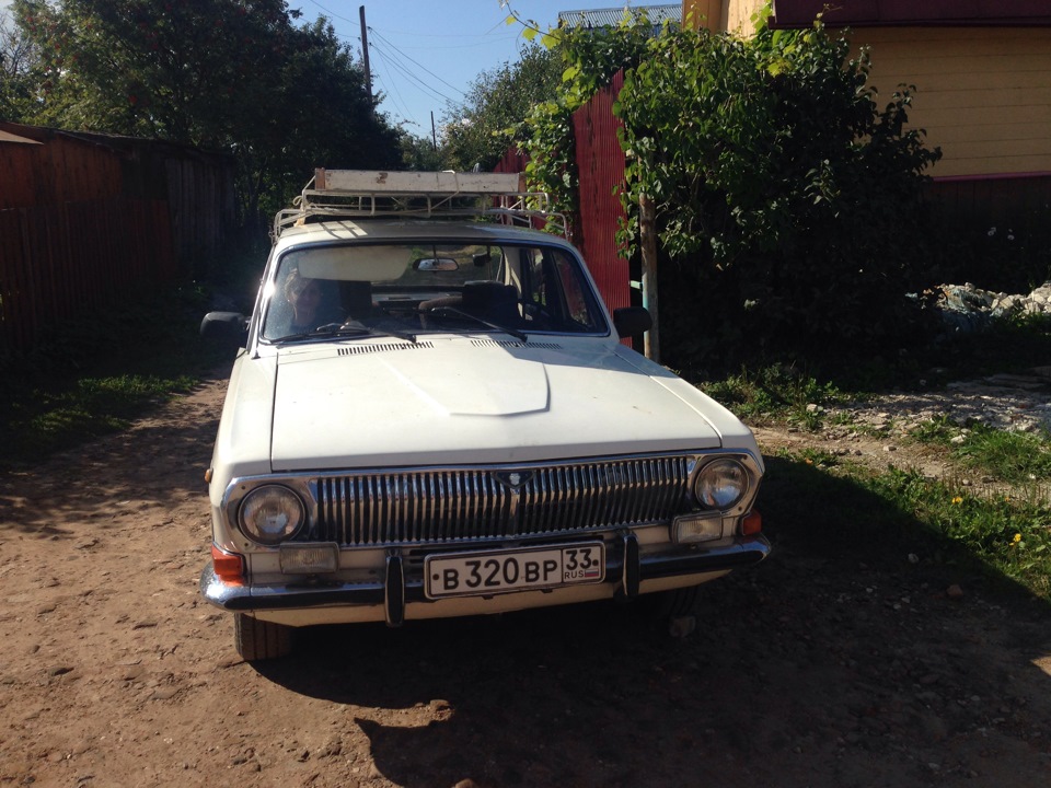Уже совсем старушка… — ГАЗ 2401, 2,4 л, 1976 года | просто так | DRIVE2