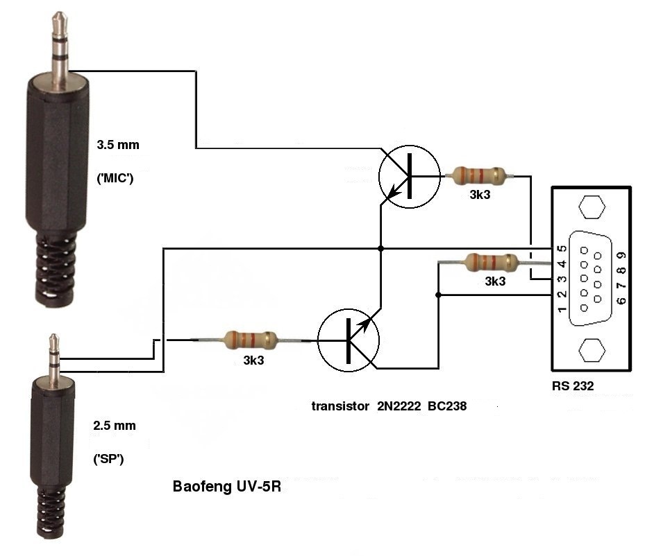 Baofeng 888s распайка кабеля