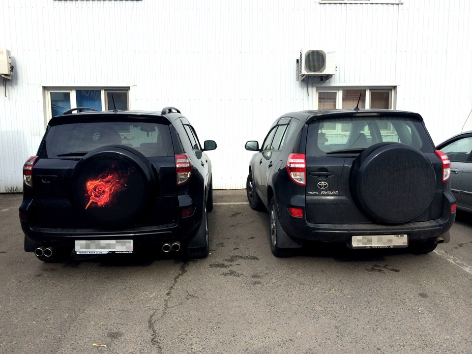 Фото в бортжурнале Toyota RAV4 (III)