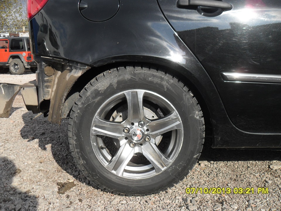 Про злой угол кастора на моей машине:) — Lada Калина хэтчбек, 1,6 л ...