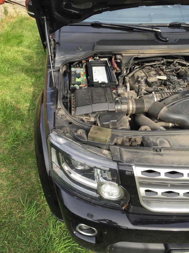 Отключение омывателя фар — Land Rover Discovery IV, 3 л, 2014 года ...