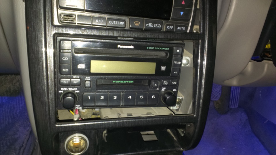 Прикупил магнитолку Pioneer DEHx1650Ub — Subaru Forester (SF), 2 л