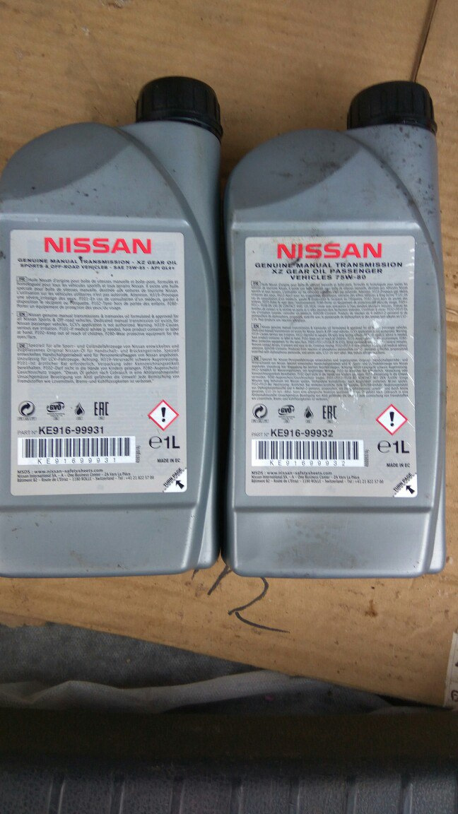KE91699932 Nissan Gear Oil MTZX GL-5 75w80 (1 л.) NISSAN INFINITI ...
