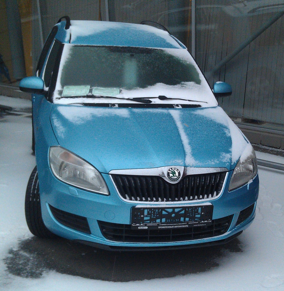 Фото в бортжурнале Skoda Roomster Scout