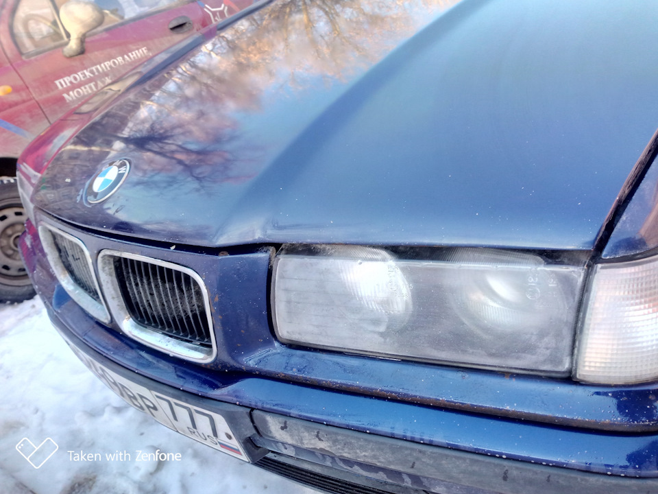 Замок капота! — BMW 3 series (E36), 2 л, 1997 года | поломка | DRIVE2