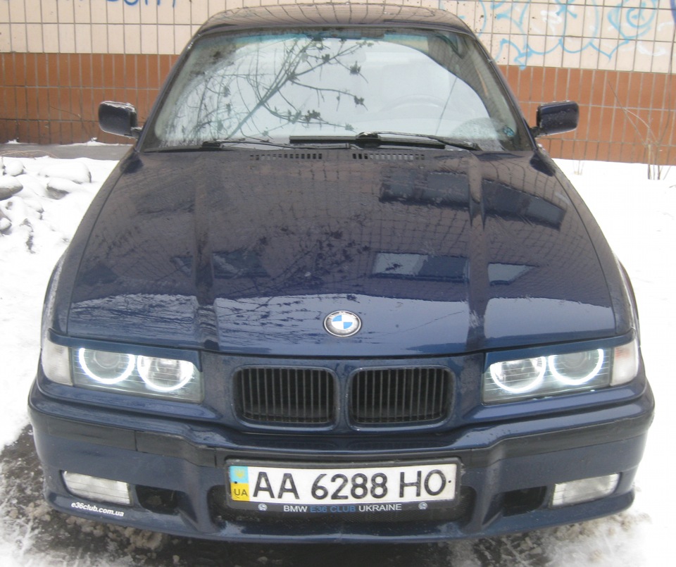 Ангельские глаза — BMW 3 series Coupe (E36), 1,8 л., 1993 года ...