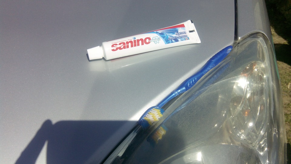 Чистка фар зубной пастой?! — FIAT Qubo, 1,3 л, 2008 года | наблюдение ...