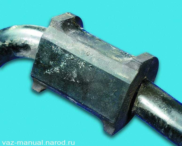 замена стоек стабилизатора так называемые яйца — Lada 21124, 1,6 л ...