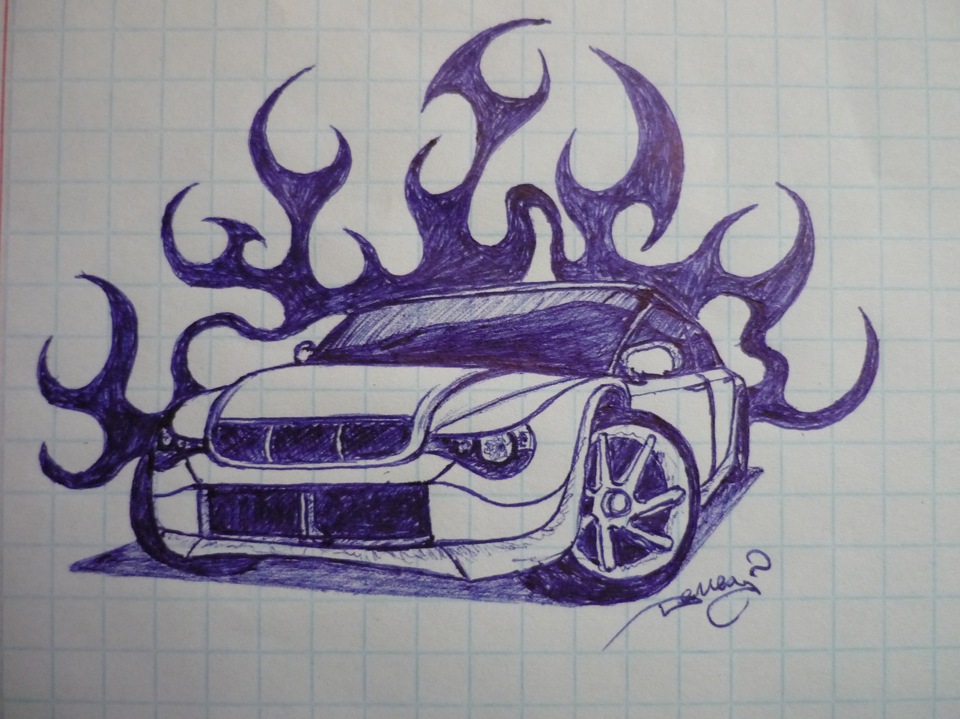 Рисунок концепт-кар — • Рисунок автомобиля на заказ • на DRIVE2