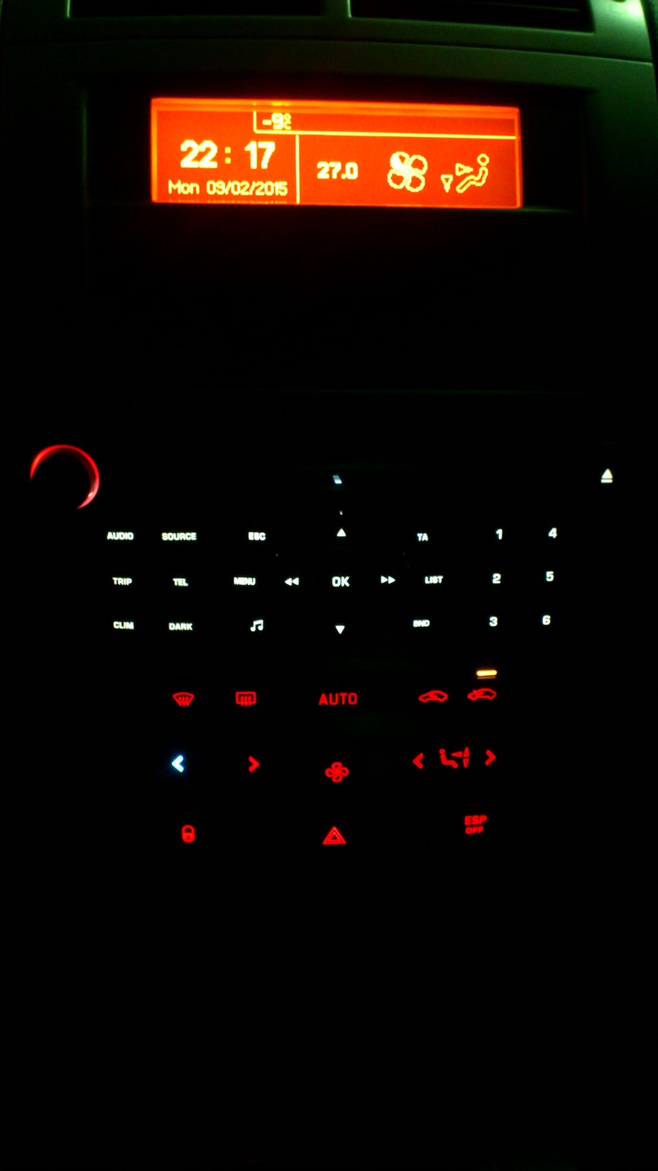 изменение подсветки магнитолы — Peugeot 407, 2 л, 2008 года | тюнинг ...