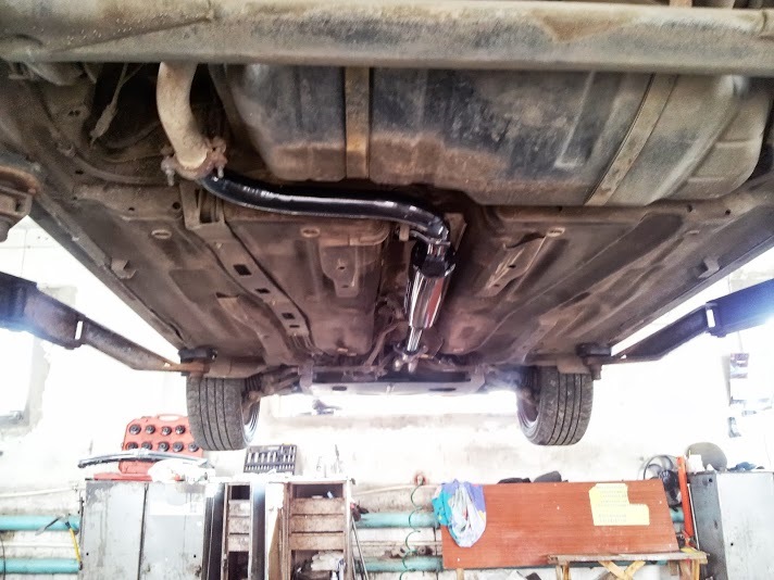 Паук 4-2-1+резонатор Stinger — Lada Приора хэтчбек, 1,6 л, 2011 года ...