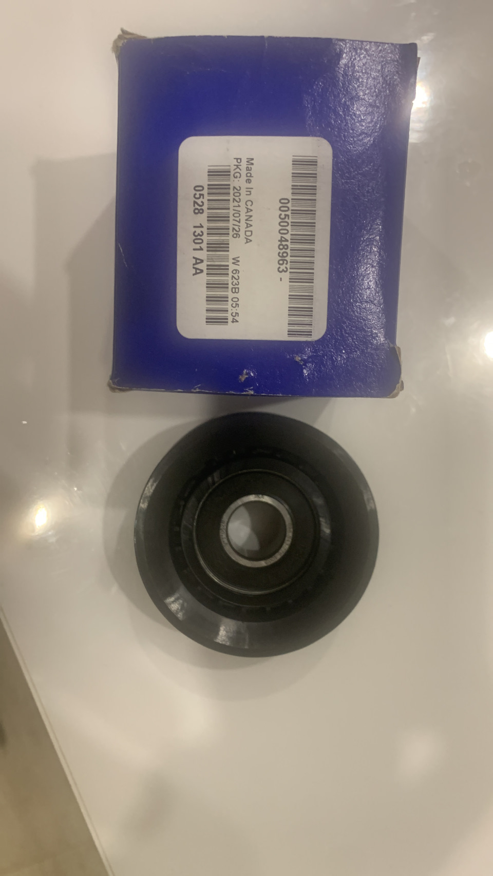 Замена обводного ролика, установил Стрелку 11 — Jeep Grand Cherokee ...