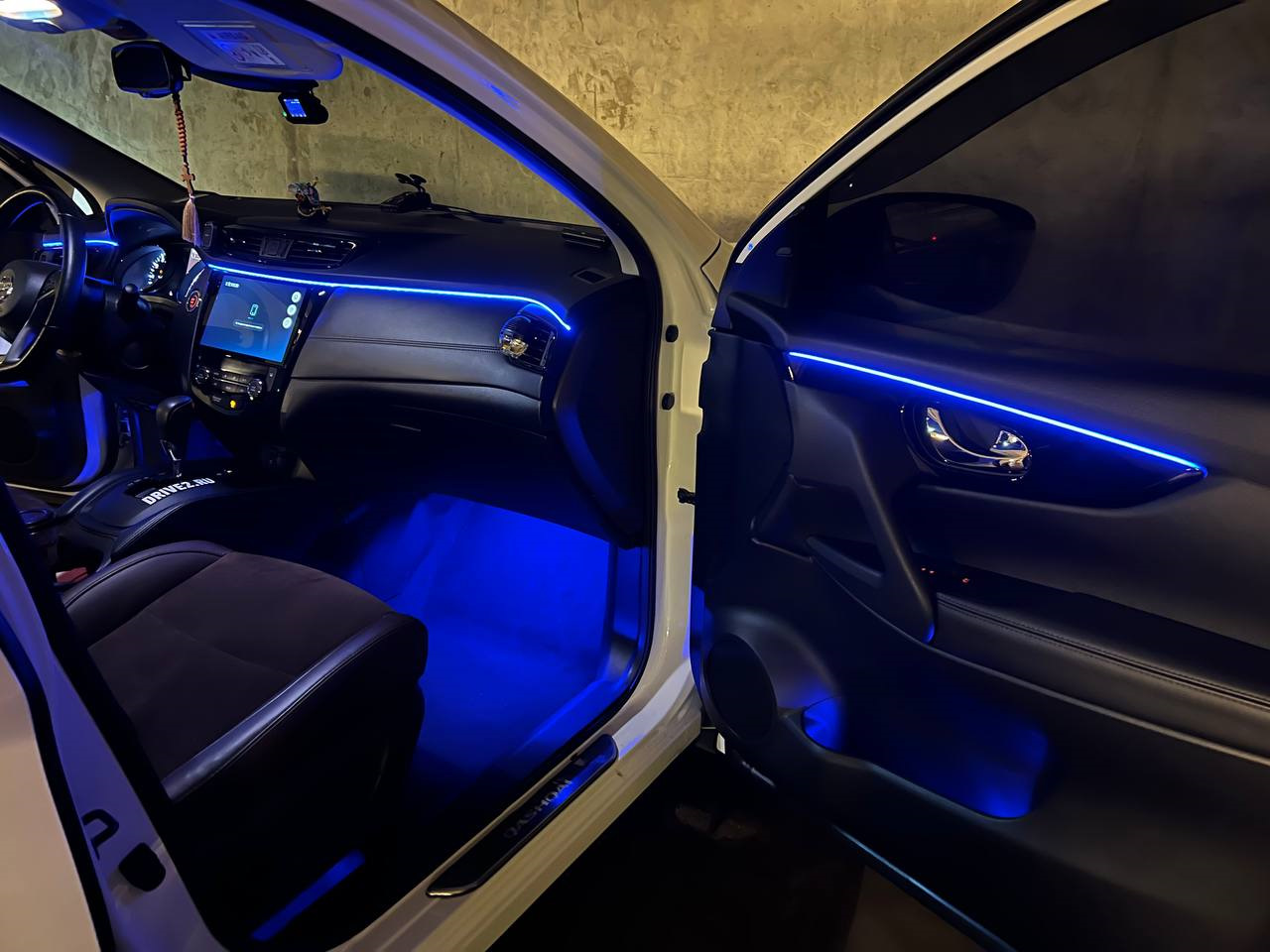 Ambient Light Nissan Qashqai J11. — Nissan Qashqai (2G), 2 л, 2020 года