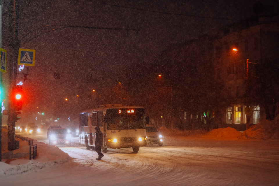 Снегопад продолжение