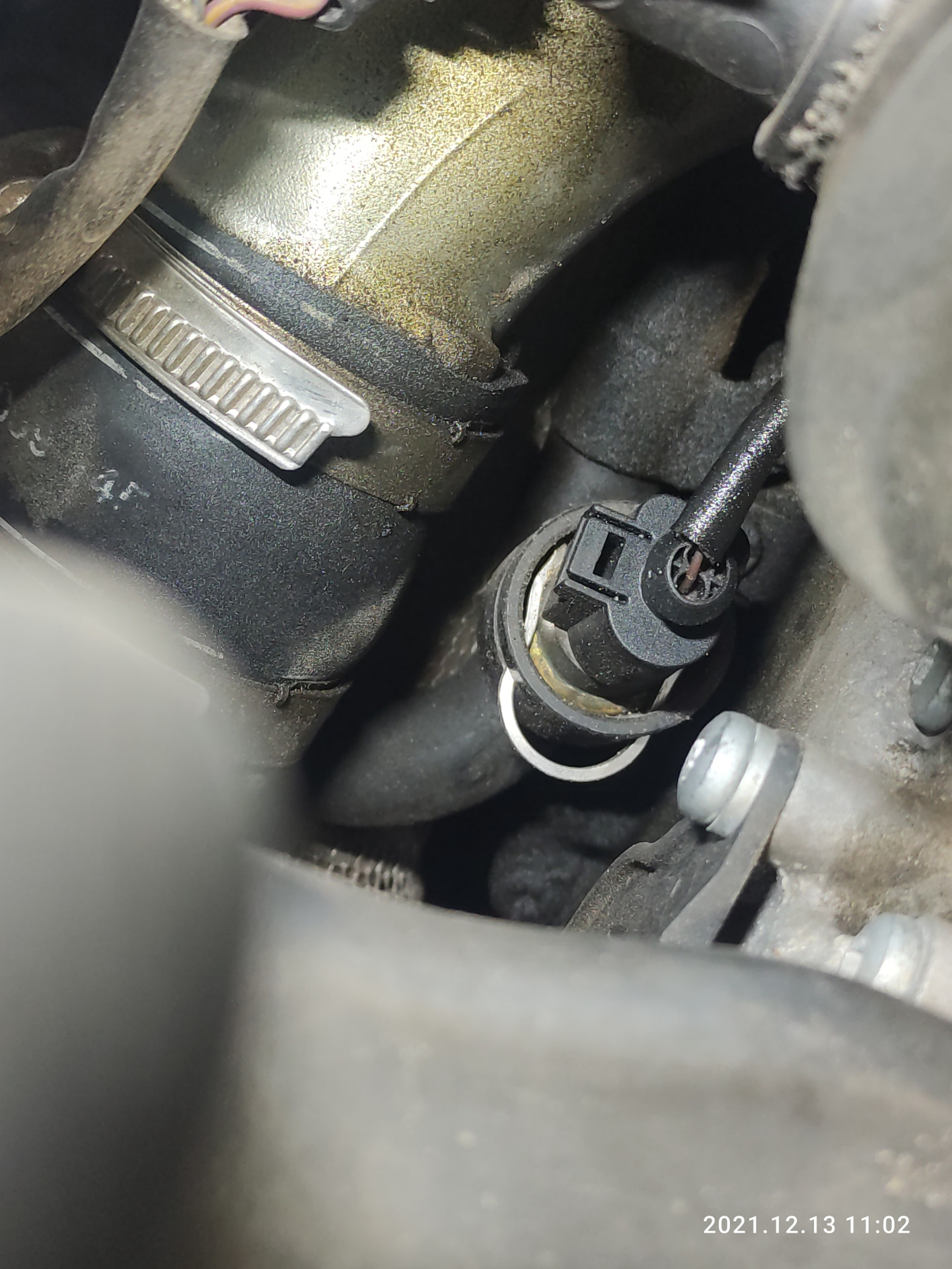 ДТОЖ, уплотнения впуска, бачек Гур. — Audi Allroad (C6), 2,7 л, 2007 ...