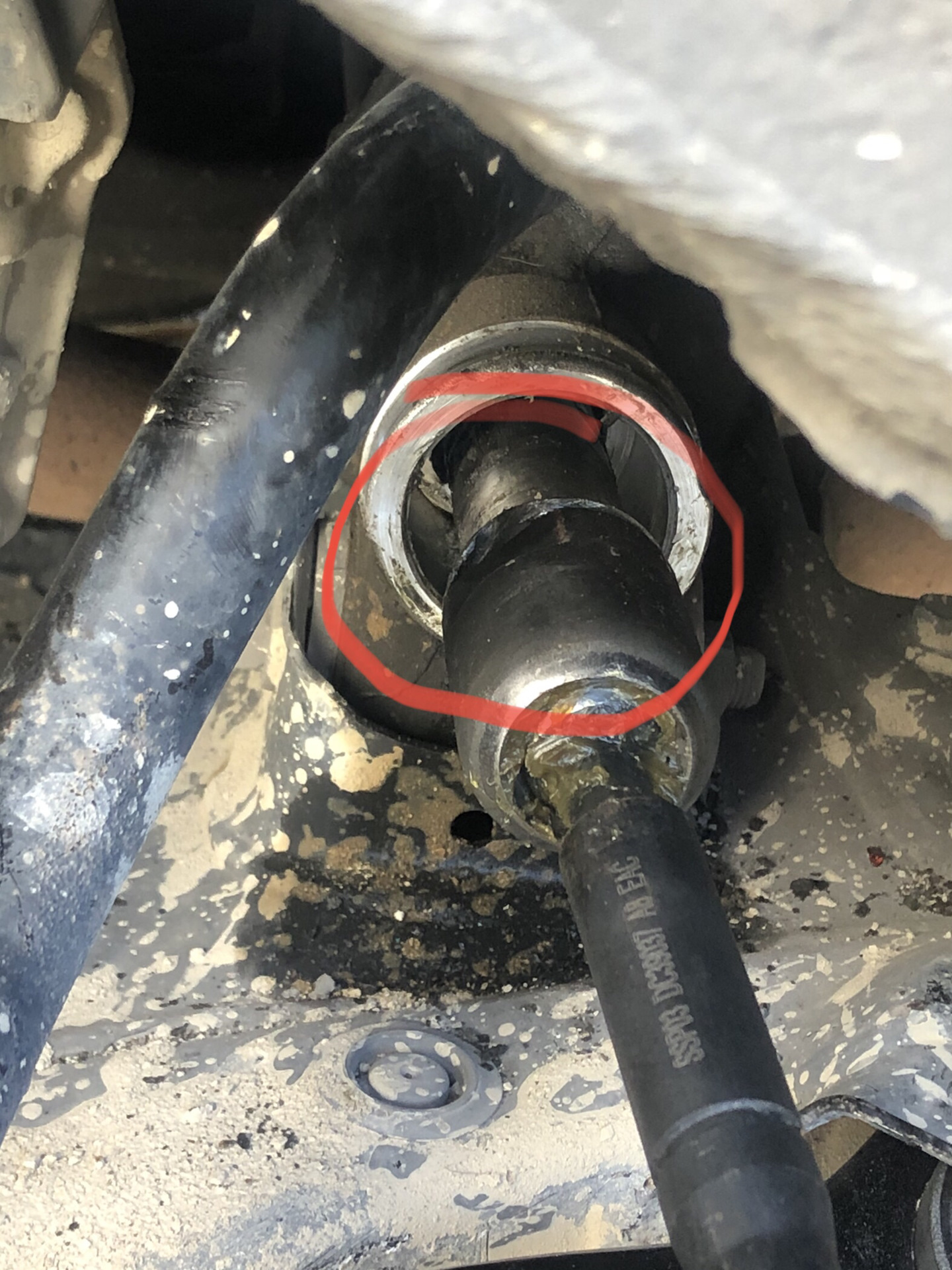 Контршайба рулевой тяги! Вопрос? — Toyota Camry (XV40), 2,4 л, 2006 ...