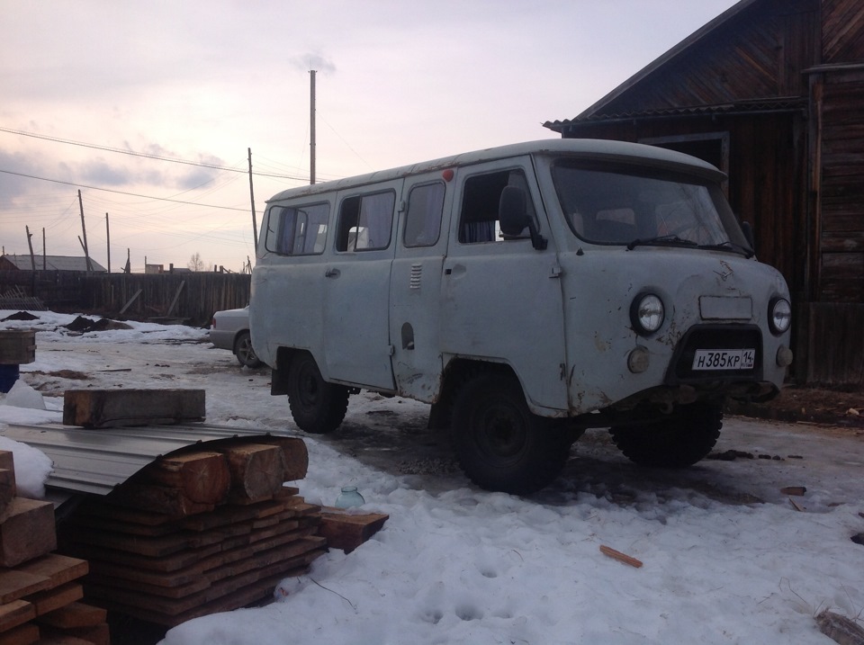 Выгнал из гаража скоро начнутся переделки — УАЗ 2206, 2,9 л, 2004 года ...