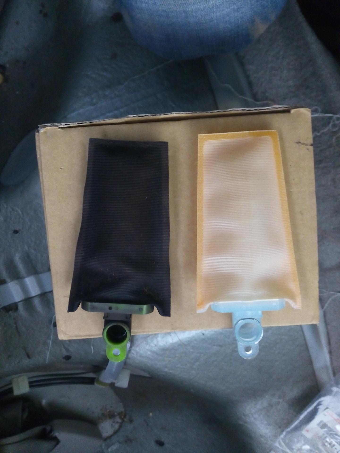 Замена топливного фильтра тонкой и грубой очистки. — Toyota Mark II ...