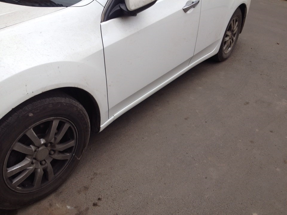 Замятый порог. Часть 2 — Honda Accord (8G), 2 л, 2012 года | кузовной ...